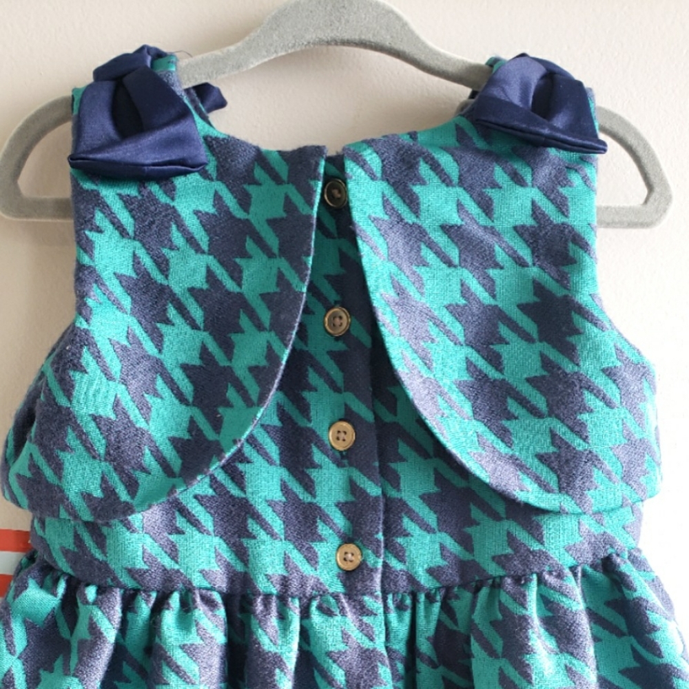 Cat & Jack Houndtooth Holiday Dress - Picture 7 of 8